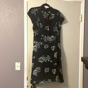 Reformation capped sleeve mini dress